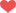 Heart red icon