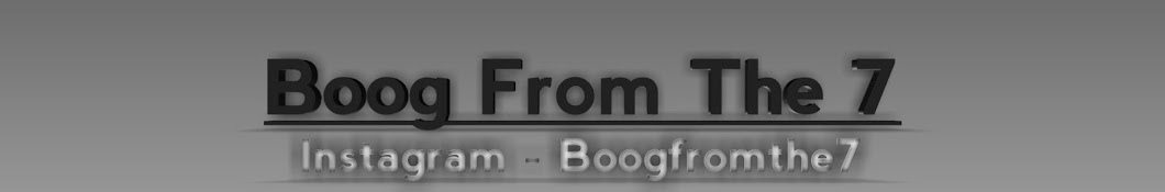 Large banner image of BoogFromThe7 linking to their artist page due to them being the most commonly displayed artist on this title page