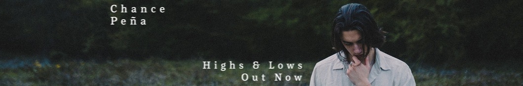 Large banner image of Chance Peña headlining the page