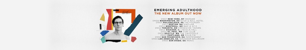 Large banner image of Dan Croll headlining the page