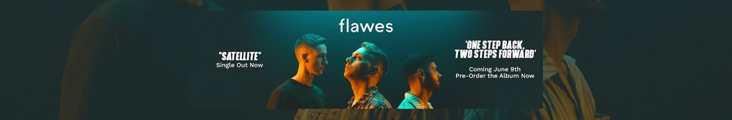 Large banner image of Flawes headlining the page