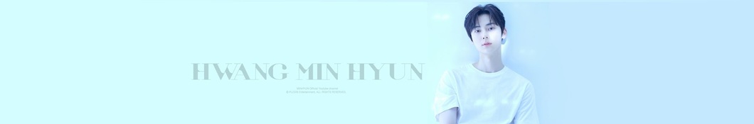 Large banner image of HWANG MIN HYUN headlining the page