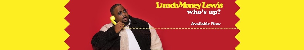 Large banner image of LunchMoney Lewis headlining the page
