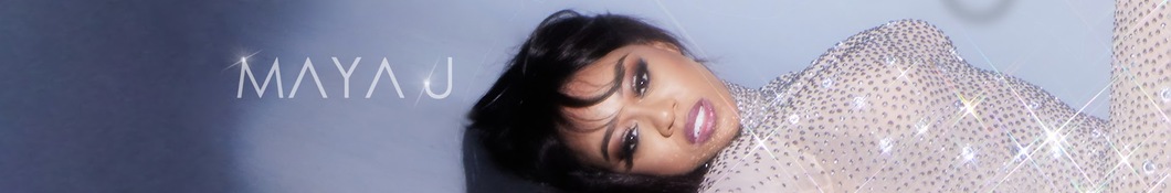 Large banner image of Maya J headlining the page