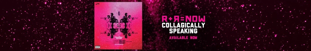 Large banner image of R+R=NOW linking to their artist page due to them being the most commonly displayed artist on this title page