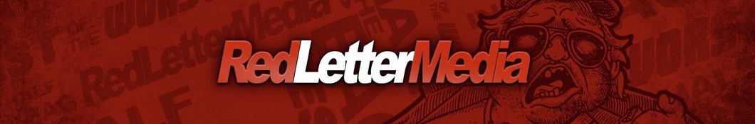 Large banner image of Red Letter Media headlining the page