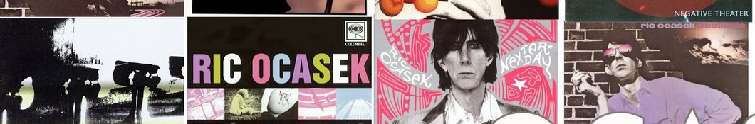 Large banner image of Ric Ocasek headlining the page