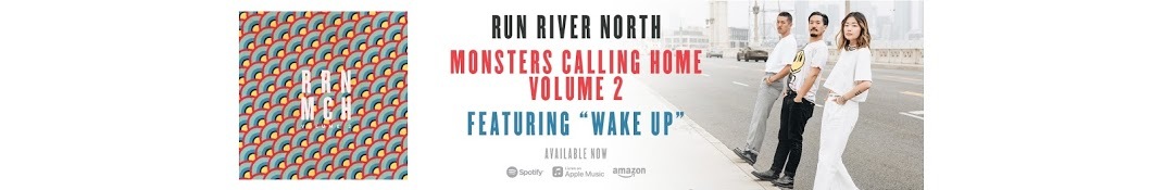 Large banner image of Run River North linking to their artist page due to them being the most commonly displayed artist on this title page