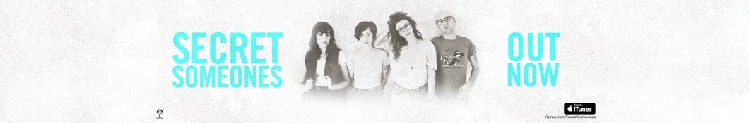 Large banner image of Secret Someones headlining the page