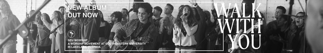 Large banner image of SEU Worship headlining the page