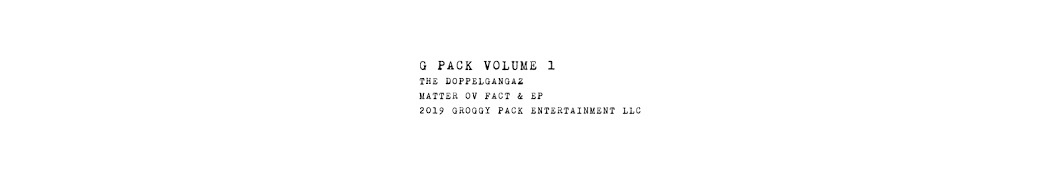 Large banner image of The Doppelgangaz headlining the page