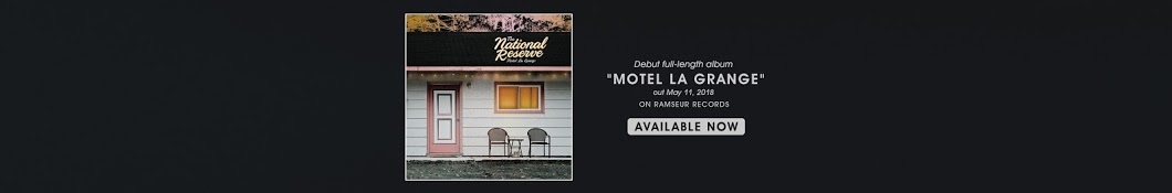 Large banner image of The National Reserve linking to their artist page due to them being the most commonly displayed artist on this title page