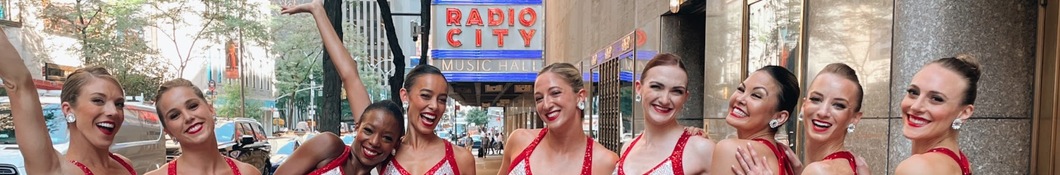 Large banner image of The Rockettes headlining the page