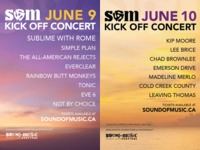 Thumbnail image for the event 2 Day Pass - Sound of Music Festival Kick Off Weekend supplied by the hosting site