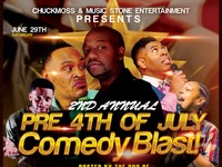 Thumbnail image for the event 2nd Annual Pre 4th of July Comedy Blast! supplied by the hosting site