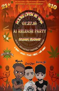 Thumbnail image for the event A1 - RELEASE PARTY! supplied by the hosting site
