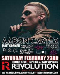 Thumbnail image for the event Aaron Carter supplied by the hosting site