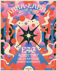 Thumbnail image for the event Abba Zabba OAKLAND ft. ESG + Scientist + Mild Universe + Naked Roommate supplied by the hosting site
