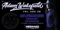 Thumbnail image for the event Adam Wakefield | C. J. Prestwood & Br. Angels | Buck'd Off | The Schofields supplied by the hosting site