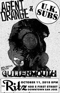 Thumbnail image for the event Agent Orange & U.K. Subs supplied by the hosting site