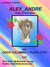Thumbnail image for the event Alex Andre supplied by the hosting site