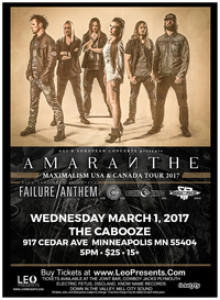 Thumbnail image for the event Amaranthe supplied by the hosting site