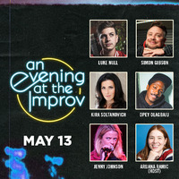 Thumbnail image for the event An Evening at the Improv featuring Luke Null, Kira Soltanovich, Opey Olagbaju, Simon Gibson, Jenny Johnson & Arijana Ramic! supplied by the hosting site