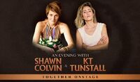 Thumbnail image for the event An Evening with Shawn Colvin & KT Tunstall Together on Stage supplied by the hosting site