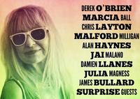 Thumbnail image for the event Antone's 43rd Anniversary: Ilse's Birthday with Derek O'Brien, Marcia Ball, Malford Milligan, Chris Layton, David Grissom, Sue Foley, Mike Flanigin, Jay Moeller, Jai Malano, Alan Haynes, James Bullard & Special Guests supplied by the hosting site