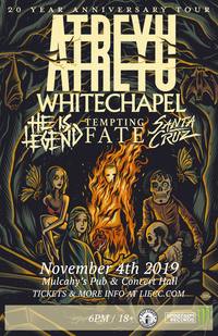Thumbnail image for the event ATREYU – 20 YEAR ANNIVERSARY TOUR supplied by the hosting site