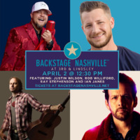 Thumbnail image for the event BACKSTAGE NASHVILLE! DAYTIME HIT SONGWRITERS SHOW feat.  Justin Wilson ,  Ben Burgess ,  Ray Stephenson &  Ian Janes supplied by the hosting site