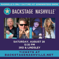 Thumbnail image for the event BACKSTAGE NASHVILLE! DAYTIME HIT SONGWRITERS SHOW feat.  Rafe Van Hoy ,  Jason Matthews ,  Ray Stephenson &  Whitney Duncan supplied by the hosting site