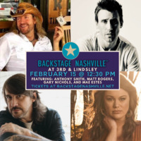 Thumbnail image for the event BACKSTAGE NASHVILLE! DAYTIME HIT SONGWRITERS SHOW featuring Anthony Smith ,  Matt Rogers ,  Gary Nichols &  Mae Estes supplied by the hosting site