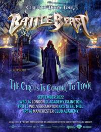 Thumbnail image for the event Battle Beast supplied by the hosting site