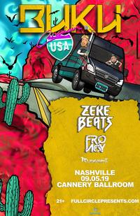 Thumbnail image for the event Buku's Cruisn' USA Tour supplied by the hosting site
