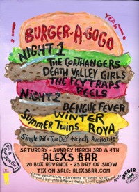 Thumbnail image for the event Burger-A-Go-Go Night 2 with Dengue Fever, Winter, Summer Twins, & Roya supplied by the hosting site