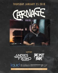 Thumbnail image for the event CARNAGE supplied by the hosting site