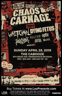 Thumbnail image for the event CHAOS & CARNAGE TOUR supplied by the hosting site