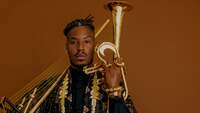 Thumbnail image for the event Chief Adjuah (formerly Christian Scott) w Big Chief Donald Harrison Jr supplied by the hosting site