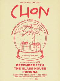 Thumbnail image for the event CHON supplied by the hosting site