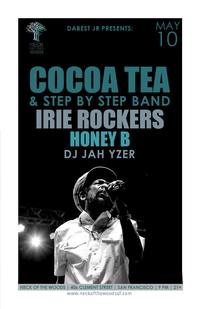 Thumbnail image for the event Cocoa Tea & Step By Step Band supplied by the hosting site