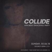 Thumbnail image for the event Collide: Afrobeat Dancehall Party supplied by the hosting site