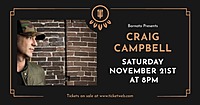 Thumbnail image for the event CRAIG CAMPBELL ft. ...presented by JSP Productions supplied by the hosting site