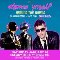 Thumbnail image for the event Dance Yrself Around The World: LCD Soundsystem + Daft Punk Dance Party supplied by the hosting site