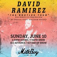 Thumbnail image for the event David Ramirez: Bootleg Tour (Live Album Recording) supplied by the hosting site