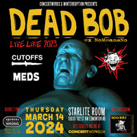 Thumbnail image for the event DEAD BOB w/ Cutoffs & Half Dead supplied by the hosting site