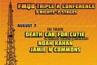 Thumbnail image for the event SOLD OUT: DEATH CAB FOR CUTIE: AN INTIMATE ACOUSTIC PERFORMANCE + NOAH KAHAN + JAMIE N COMMONS - FMQB 2019 supplied by the hosting site