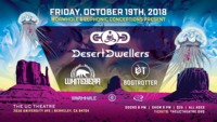 Thumbnail image for the event Desert Dwellers, Whitebear & BogTroTTeR supplied by the hosting site