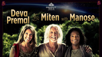 Thumbnail image for the event DEVA PREMAL & MITEN WITH MANOSE AND BAND - "ON THE WINGS OF MANTRA" WORLD TOUR 2019 supplied by the hosting site