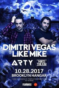 Thumbnail image for the event Dimitri Vegas & Like Mike | Halloween supplied by the hosting site